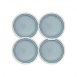 Lot de 4 petites assiettes, BOREA