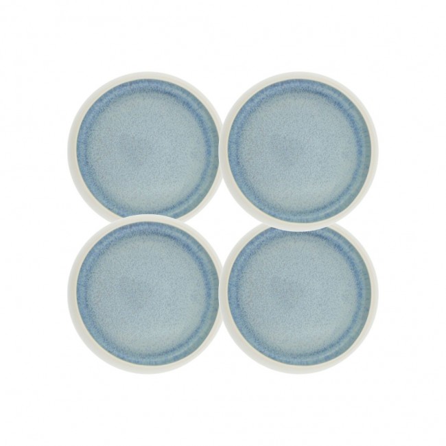 Lot de 4 petites assiettes, BOREA