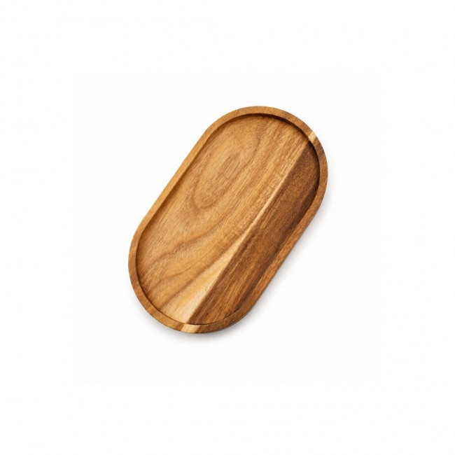 Plateau ovale en bois, LATTE LOVERS
