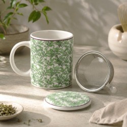Tisanière avec filtre & couvercle, LATTE LOVERS