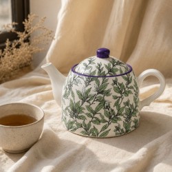 Théière en porcelaine, LATTE LOVERS