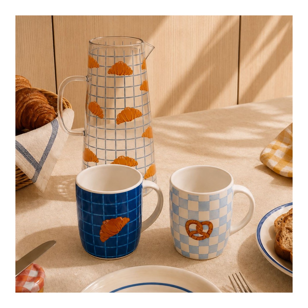 Carafe en verre, BEAU BRUNCH
