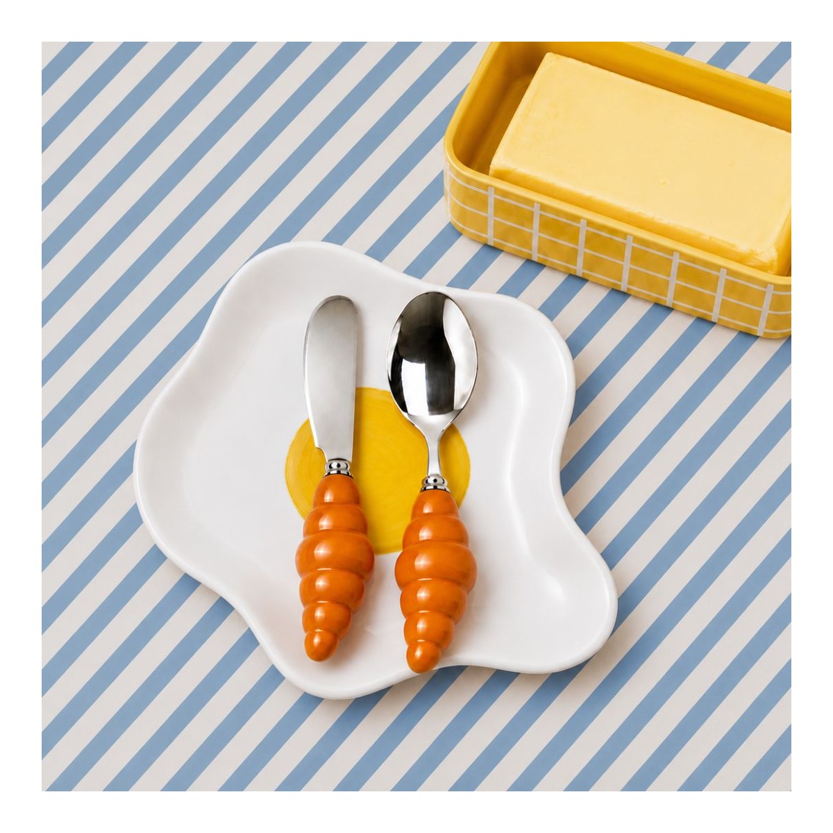 Set de 2 couverts croissant, BEAU BRUNCH