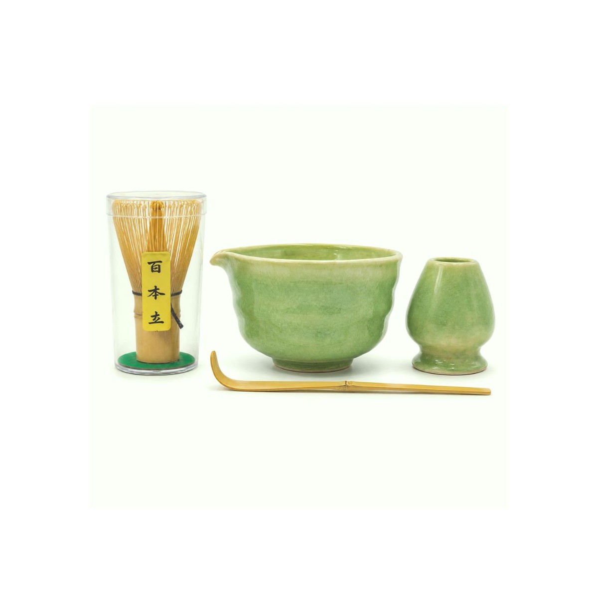 Coffret matcha 4 pièces en céramique, LATTE LOVERS
