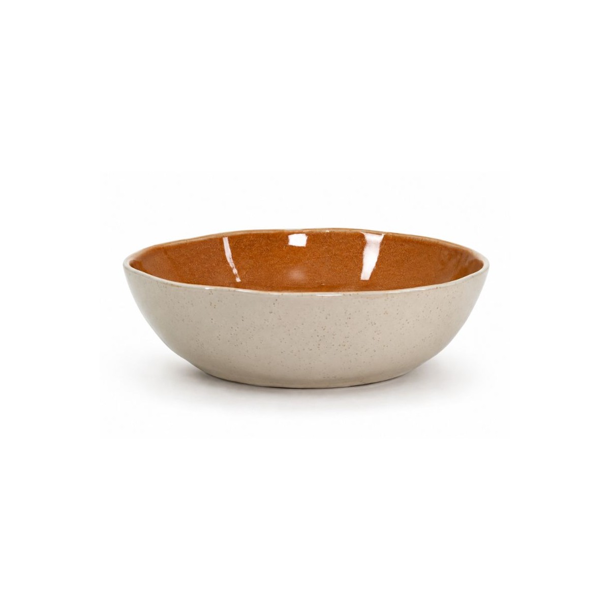 Grand saladier orange , CORALIA