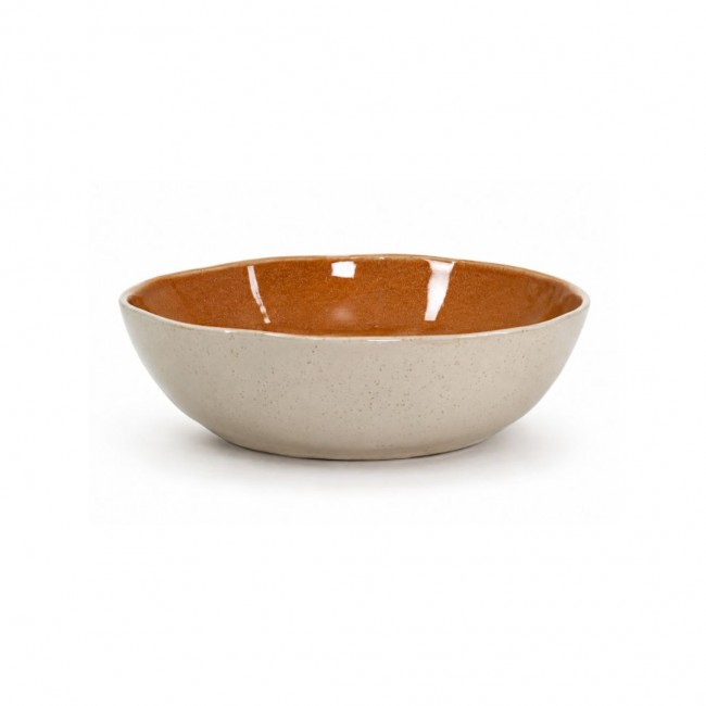 Grand saladier orange , CORALIA