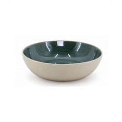 Grand saladier vert, CORALIA