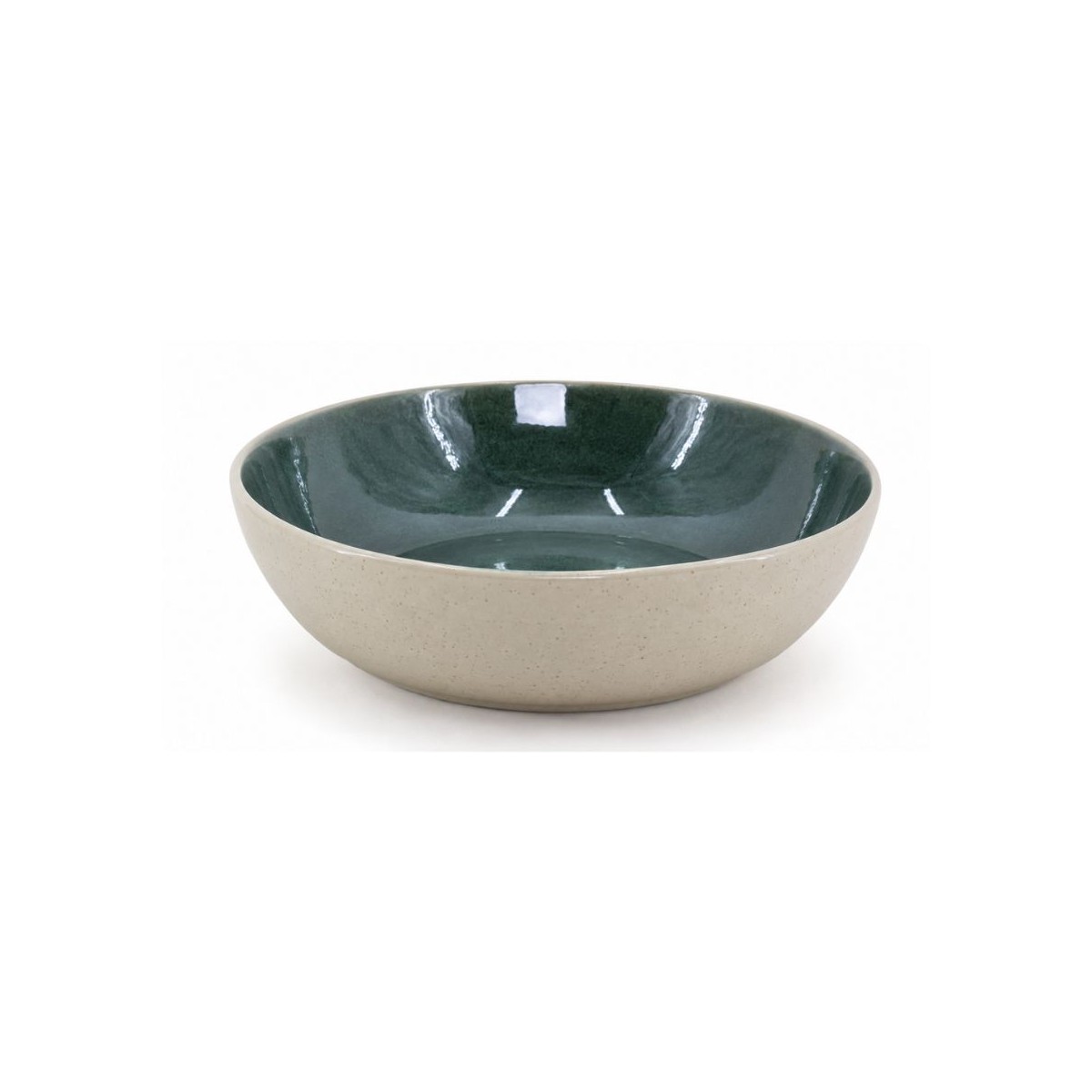 Grand saladier vert, CORALIA
