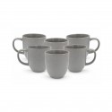 Lot de 6 mugs, GALET