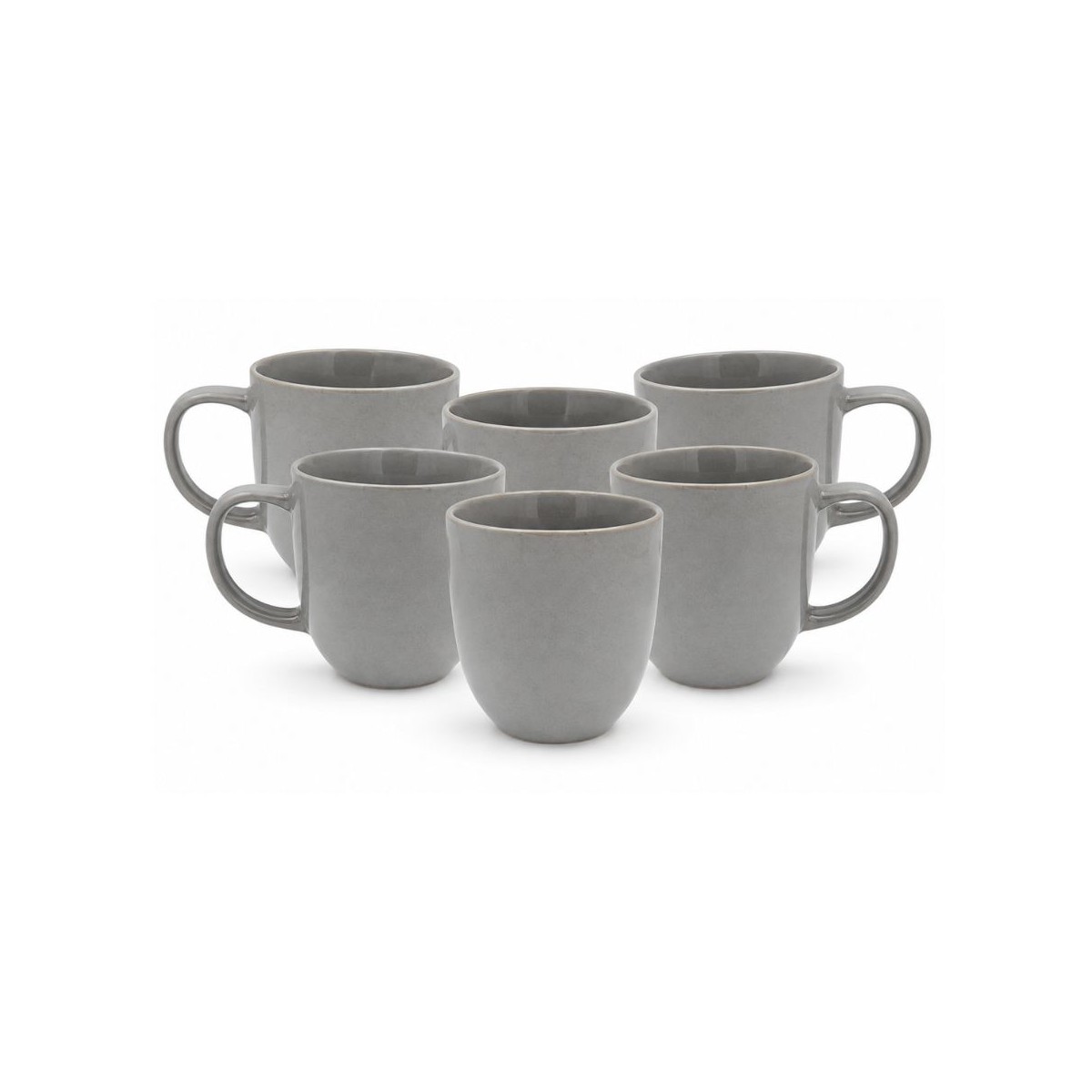 Lot de 6 mugs, GALET