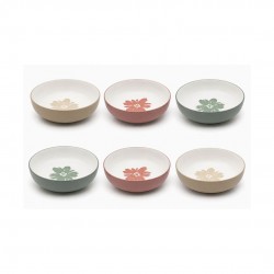 Lot de 6 assiettes creuses, HANAE