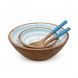 Set de 2 saladiers + couverts, KYOTO