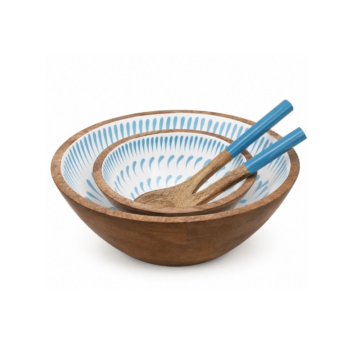 Set de 2 saladiers + couverts, KYOTO
