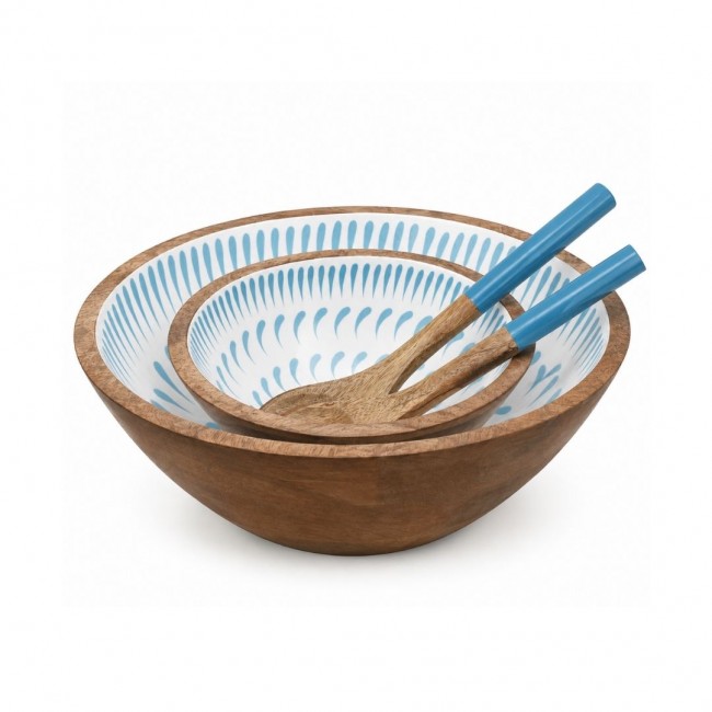Set de 2 saladiers + couverts, KYOTO