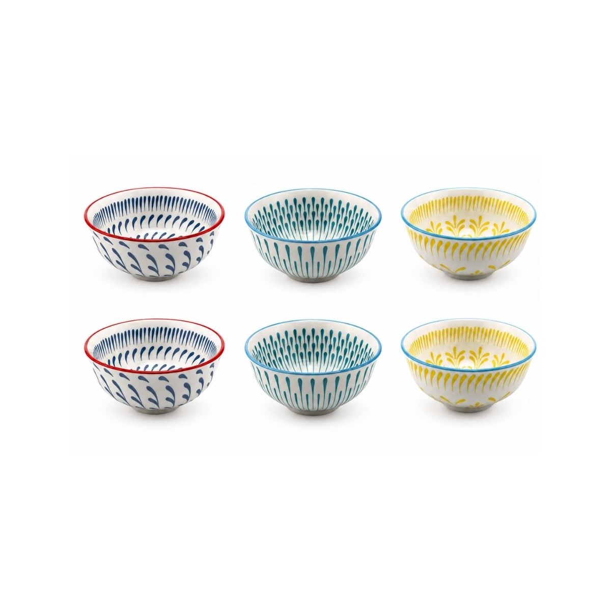 Lot de 6 petits bols, KYOTO
