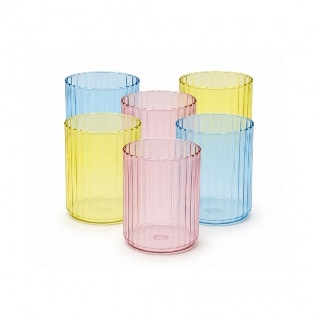 Lot de 6 verres, KYOTO