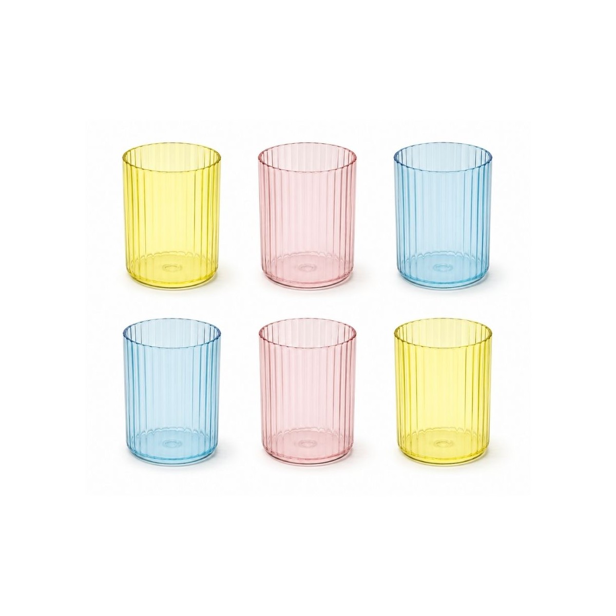 Lot de 6 verres, KYOTO