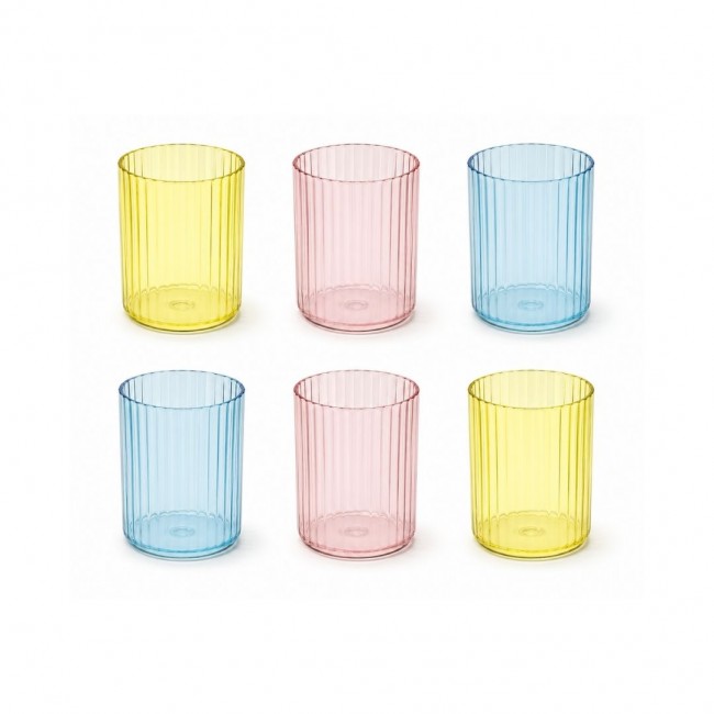 Lot de 6 verres, KYOTO