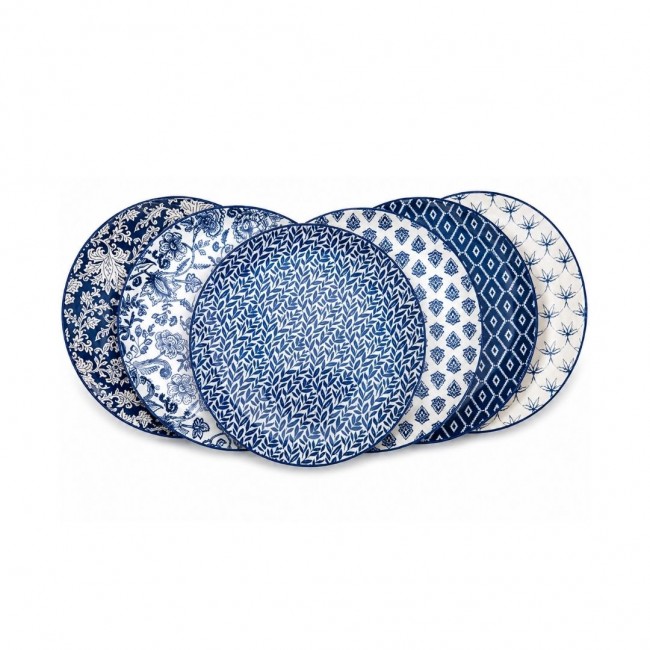 Lot de 6 assiettes à dessert, MAJORELLE