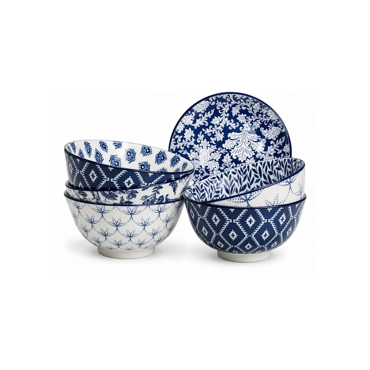 Lot de 6 petits bols, MAJORELLE