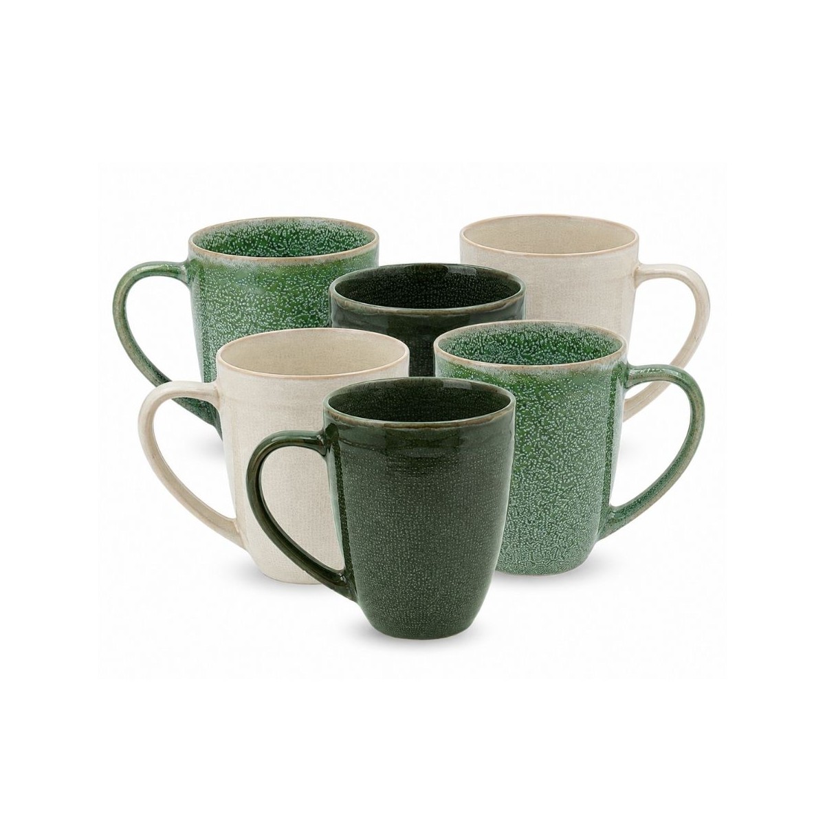 Lot de 6 mugs, MILA