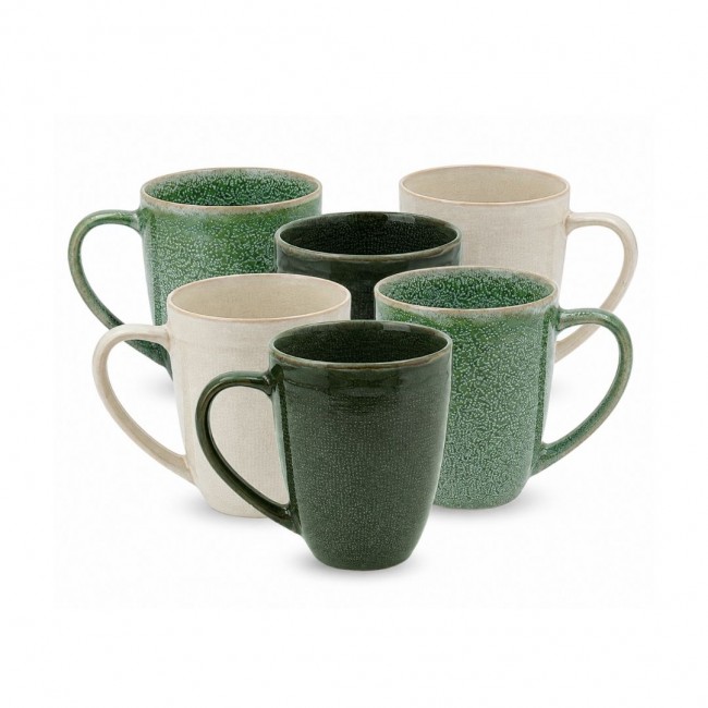 Lot de 6 mugs, MILA
