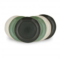 Lot de 6 grandes assiettes, MILA