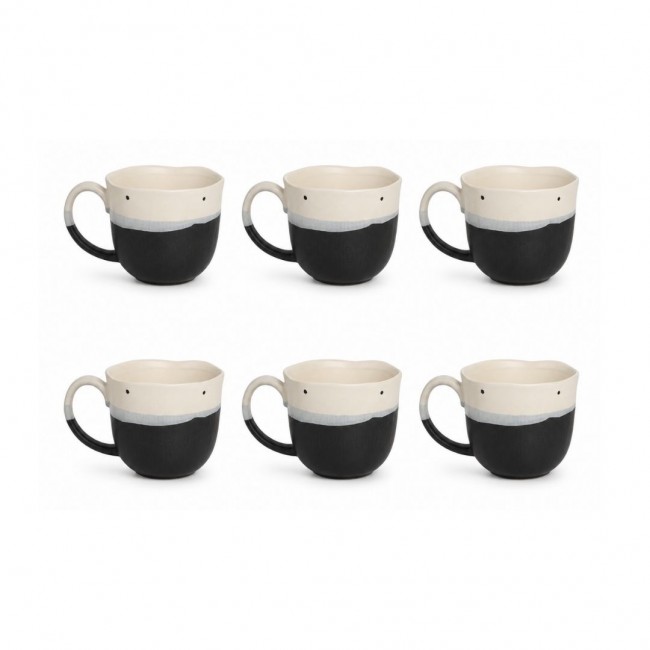 Lot de 6 tasses, JAPANDI