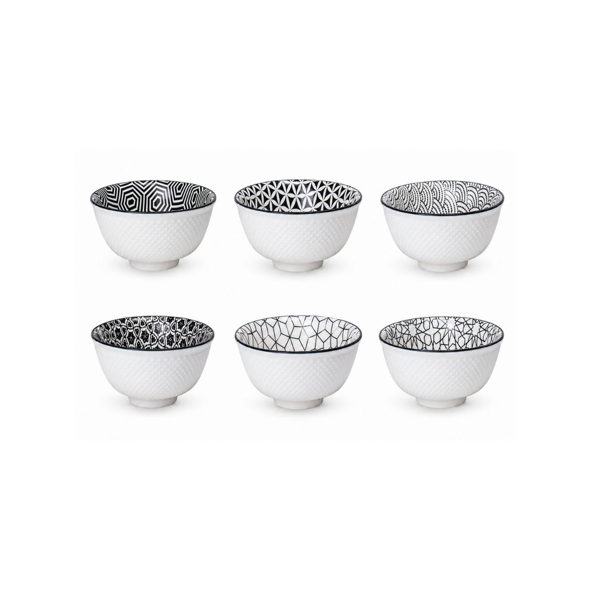 Lot de 6 petites coupelles, KIYOSE