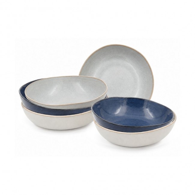 Lot de 6 assiettes creuses, OIA