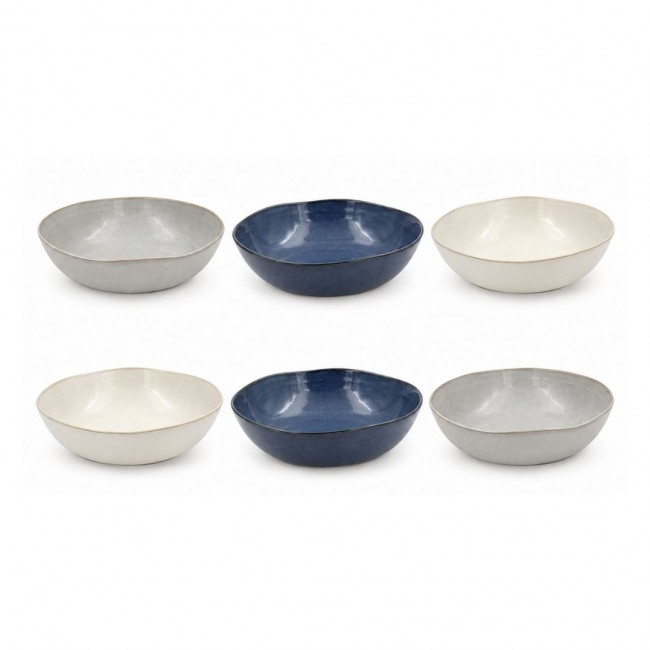 Lot de 6 assiettes creuses, OIA