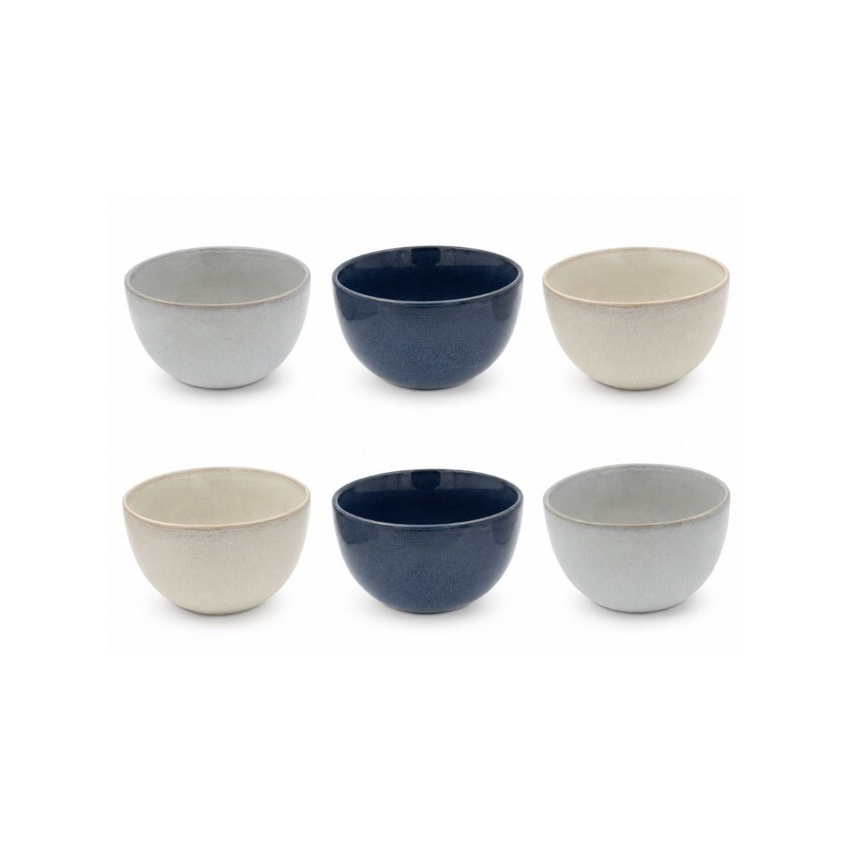 Lot de 6 bols, OIA