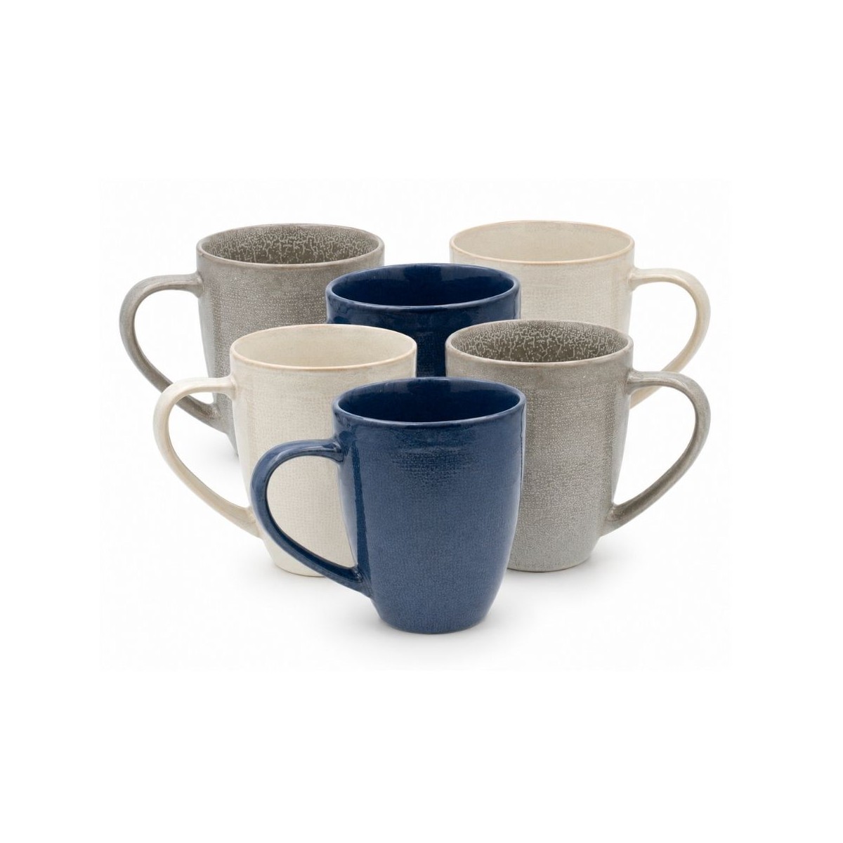 Lot de 6 mugs, OIA