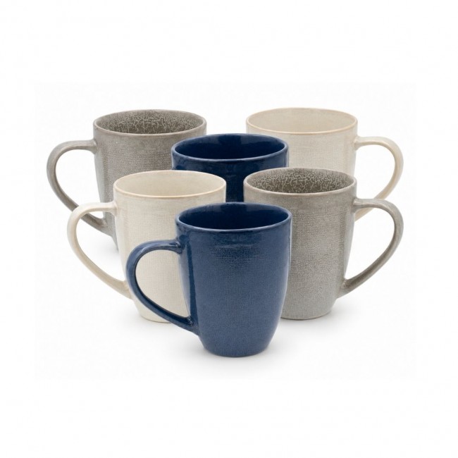Lot de 6 mugs, OIA