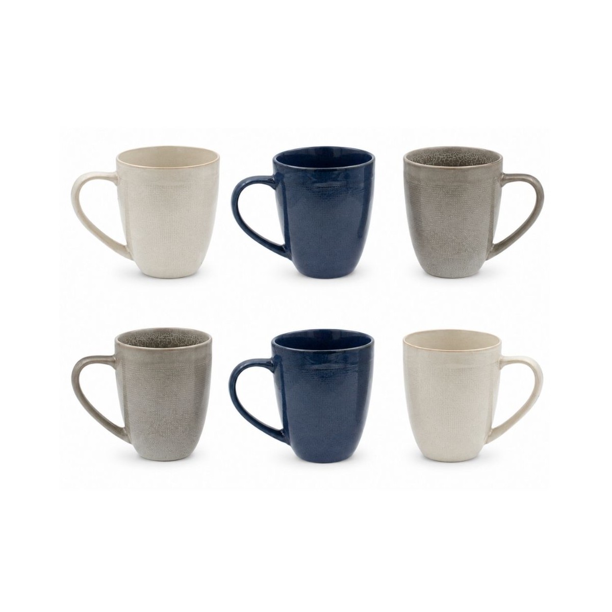 Lot de 6 mugs, OIA