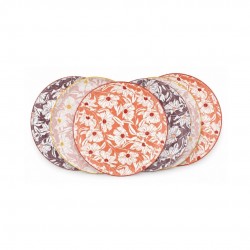 Lot de 6 petites assiettes, OPHELIA