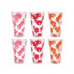 Set de 6 verres, OPHELIA