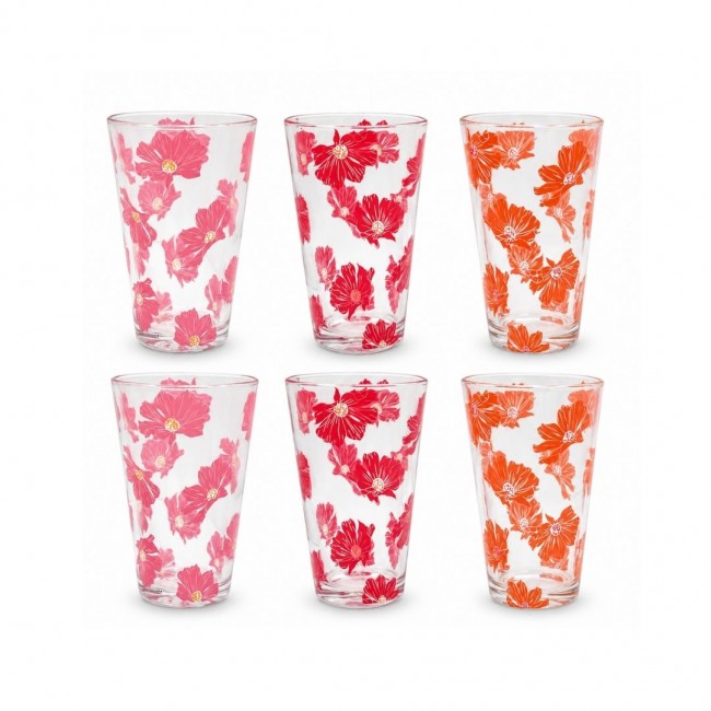 Set de 6 verres, OPHELIA