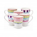 Lot de 6 mugs, RE...