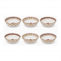 Lot de 6 assiettes creuses, SABELA