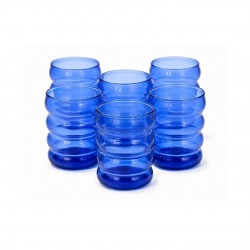 Lot de 6 verres, SANTORIN