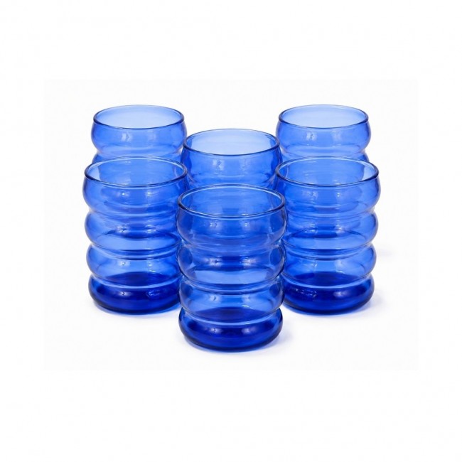 Lot de 6 verres, SANTORIN