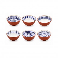 Lot de 6 petits bols, SANTORIN