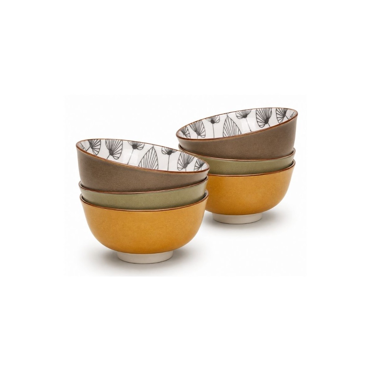 Lot de 6 petits bols, SASEBO