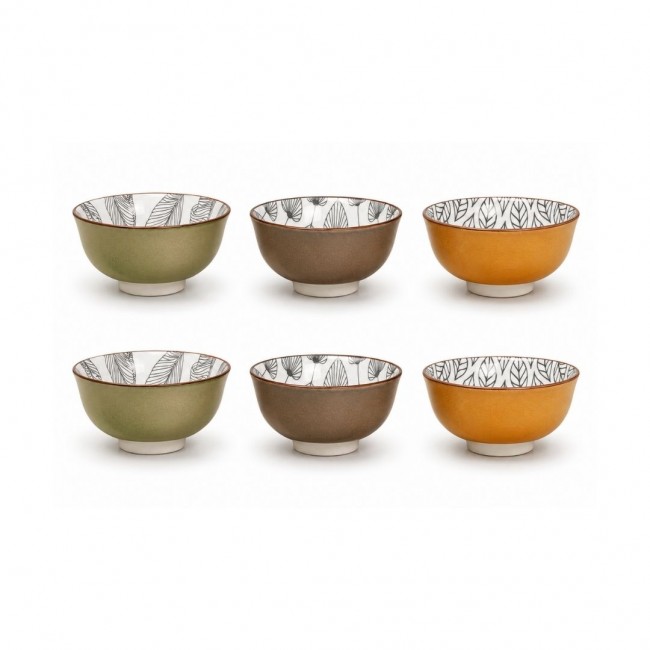 Lot de 6 petits bols, SASEBO