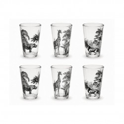 Lot de 6 verres, SAVANA