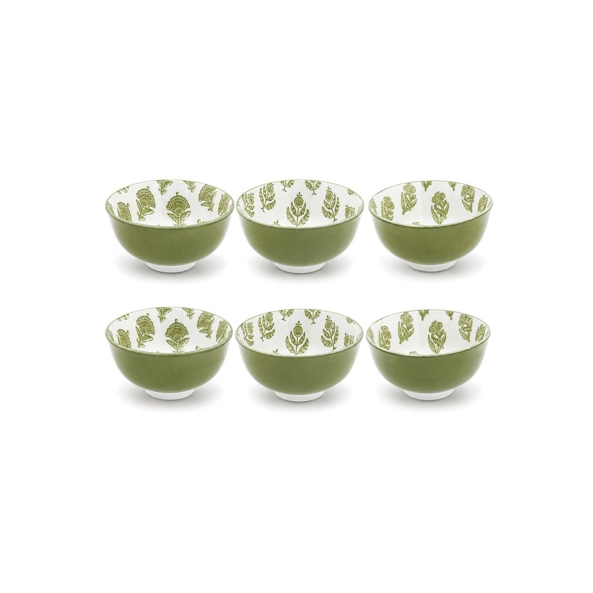 Lot de 6 petits bols, SOLIMAN