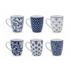 Lot de 6 mugs, MAJORELLE
