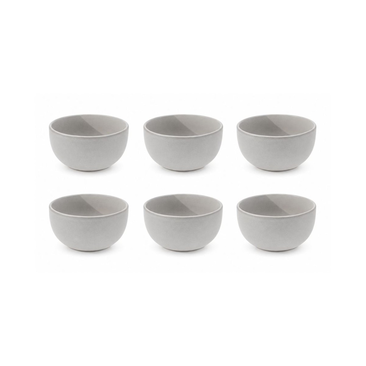 Lot de 6 bols médiums, TERRE DE SIENNE