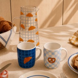 Set Brunch, carafe et Mugs